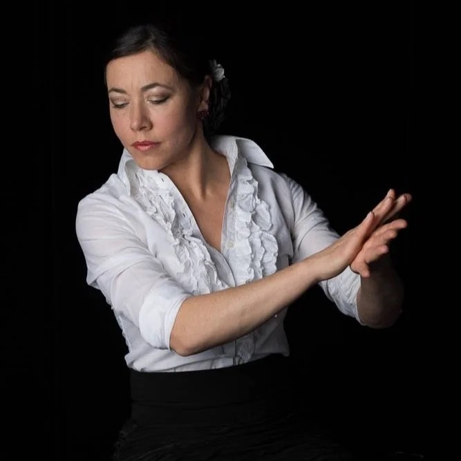 La Liz leading a palmas workshop at the Ghent Tap Festival