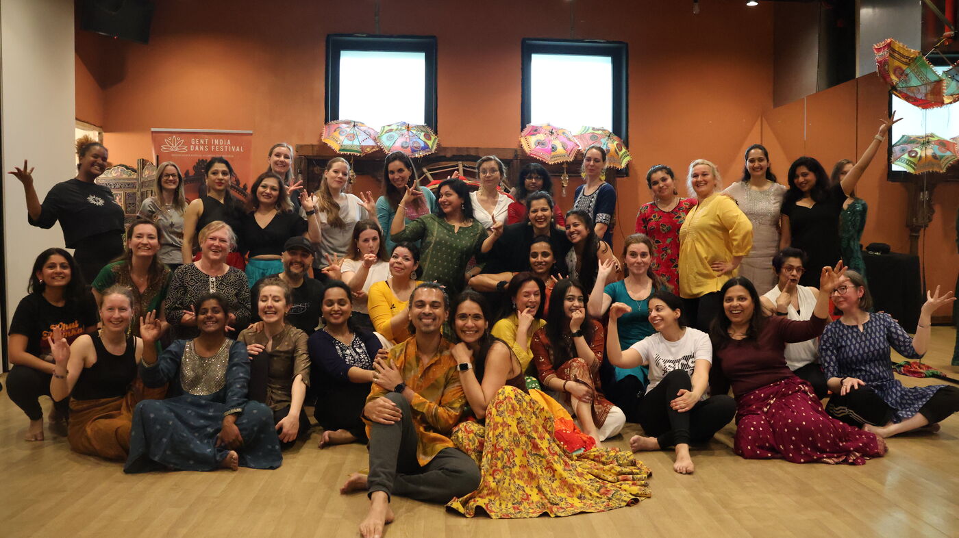 The GIDF 2025 community at Shoonya Dance Centre